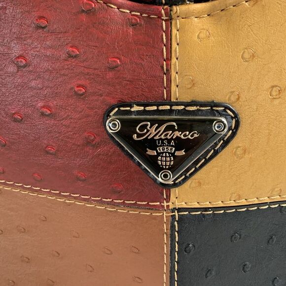 Marco USA 4 Color Panel Handbag/Crossbody Purse - Picture 2 of 15